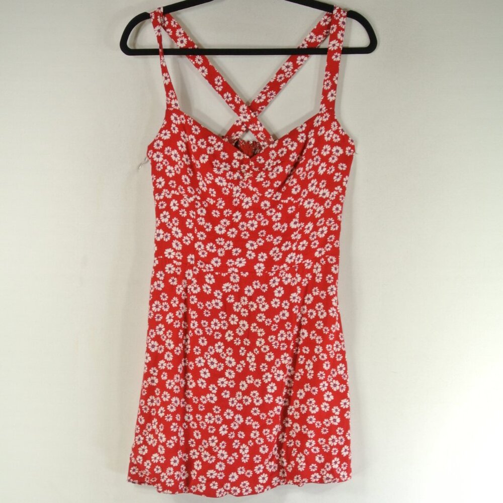 NEW Reformation Lovito Cute Ditsy Floral Ruched Dress SIZE 6#2431* - Picture 3 of 7